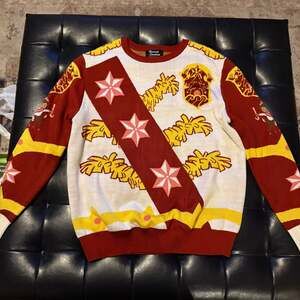 Thomas Sanders Roman (Creativity) Sides Ugly Christmas Holiday Sweater